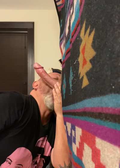 I’ve realized the more beautiful the cock is, the more passionate my mouth is. I’ve always fantasized about making a cock mold out of this perfect straight, daddy cock. 40/ 6’2”/205lb/9” 