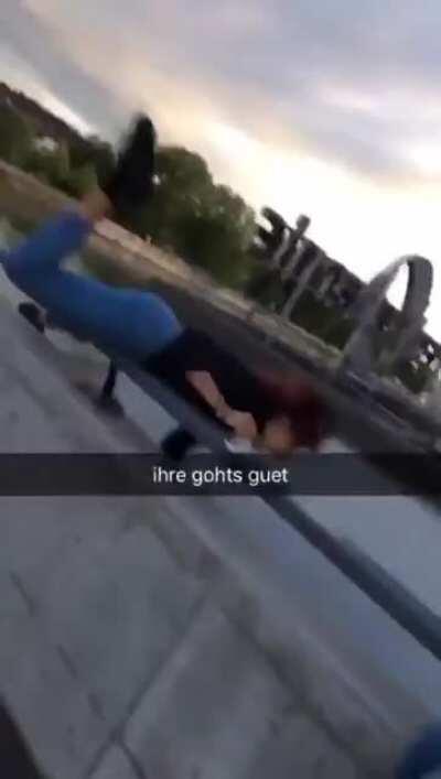 HMC while I jump in the water