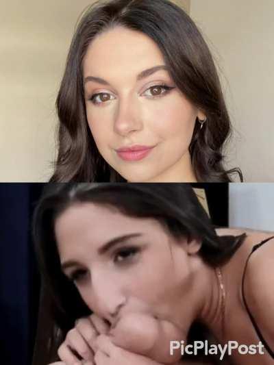 Imagine her going balls deep