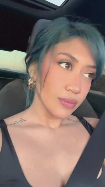 so i’ve got blue hair now. what ya’ll think?🙂‍↕️