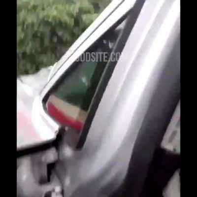 Old racist woman keeps using N word at guy...