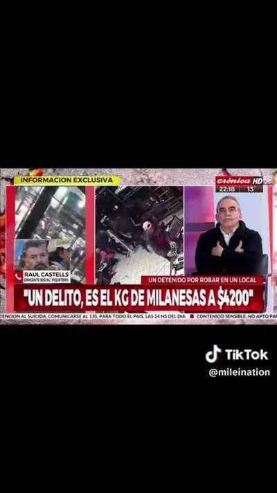 Raull Castells se adjudico ser parte de los saqueos junto con otros lideres piqueteros.