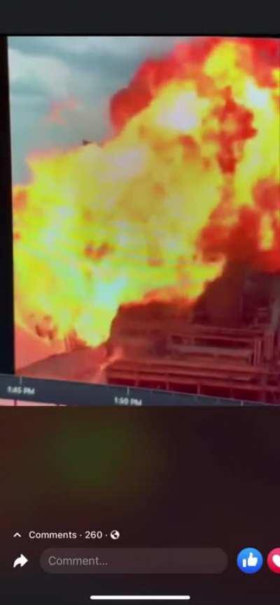 June 3rd 2023. Calcasieu Refinery Lightning Strike Explosion.