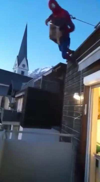 His spidey senses and ribs are tingling