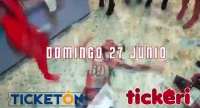 I found Spanish ads on the radio for the Houston show at Humble Civic center. Will he Sell it out?