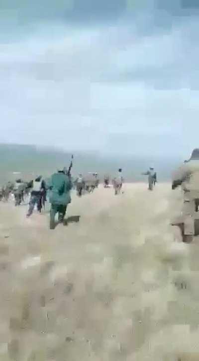 Allegedly a group of armenian soldiers tried to sabotage the armed border, and the Azerbaijani military expelled them from the area.