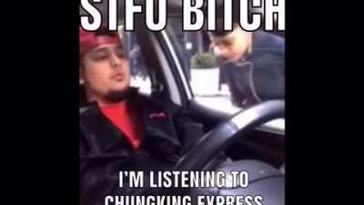 Yo i be listening to Chungking express soundtrack doe