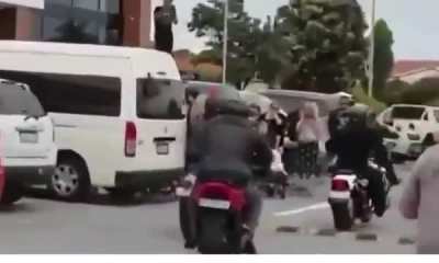 In Germany, a boy who loved motorcycles was diagnosed with a terminal illness. His family posted online asking if riders could come to cheer him up. They expect 20-30 people, but 15,000 motorcyclists showed up