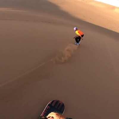 Sandboarding in Chile 🇨🇱