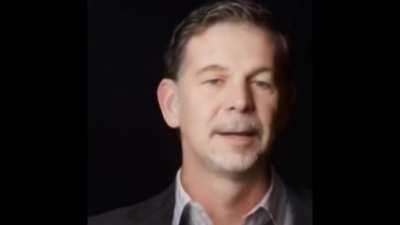 Netflix CEO Reed Hastings sings 