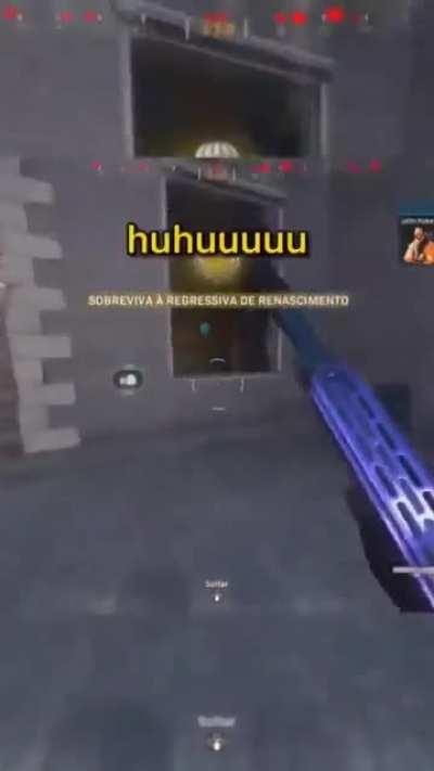 So faltou barulho de tiro para o alto