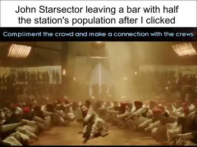 I love it when NPCs in an RPG acknowledge you're Him