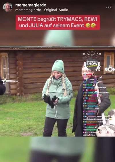 Das gesagte und zufällig anwesende Personen stehen natürlich in keinerlei Zusammenhang 😁… Julia Beautx , Rewinside und Monta Black bei der Weihnachtsfeier 17.12.23