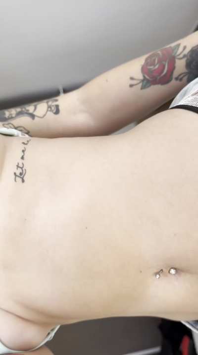 Play with my lebanese titties while I play.