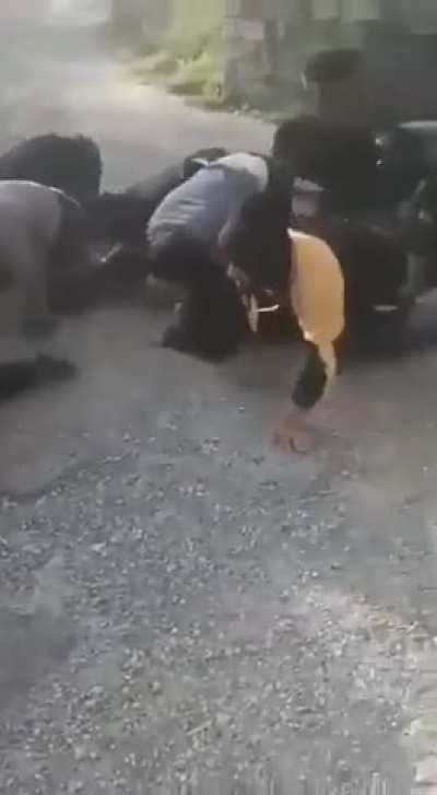 Extremists in Syria are forcing religious minorities to crawl on the floor and bark like dogs