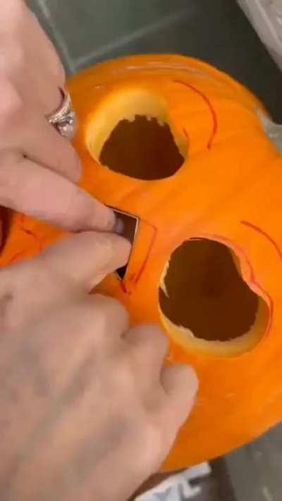 Pumpkin carving done easy