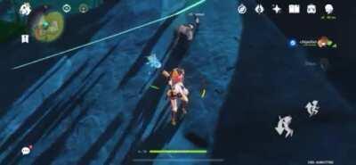 pov youre diona and tartaglia is showing you his hidden talent 🔄