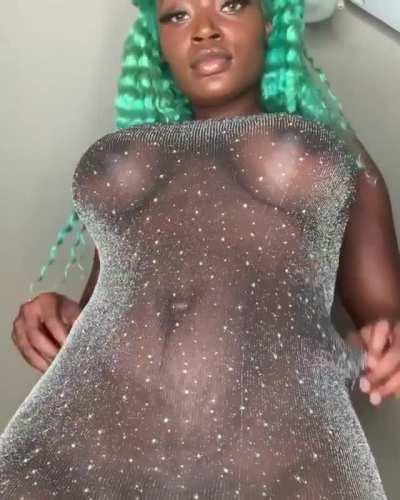 Seethrough Dress is awesome