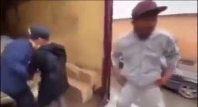 Real footage of me on a working party.