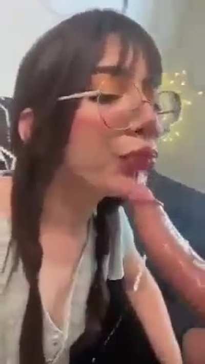 sloppy blowjob from sexy latina