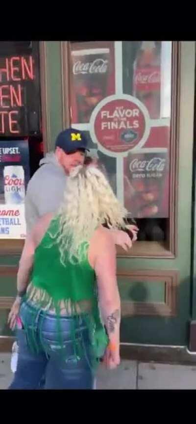 St Pattys day fun In Indy with titties out.