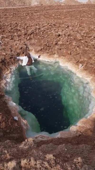 Salt Pools - Siwa Oasis, Egypt