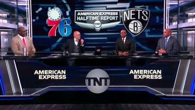 [Highlight] Chuck: I thought [Embiid] should've been ejected. That was a Flagrant 2. His was worse than Draymond's. He tried to kick a guy in his junk