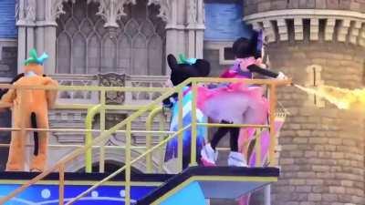 When a friendly NPC snaps