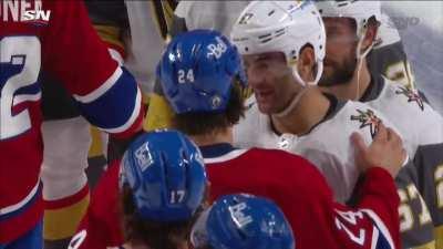 [MTL (3)-2 VGK] Lehkonen one-times a Danault pass in OT, and Montreal advances to the Stanley Cup Final (w/ handshakes)