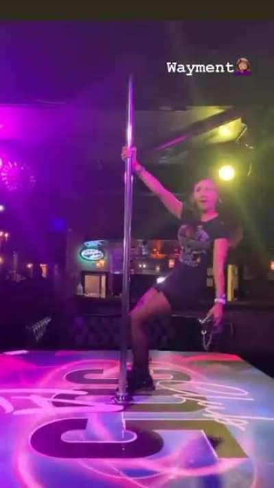 On the pole