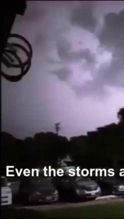 Even the Storms are Big in Texas