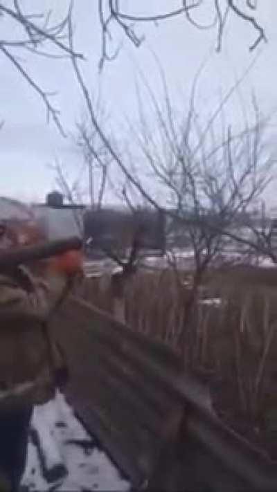 Homemade grenade launcher