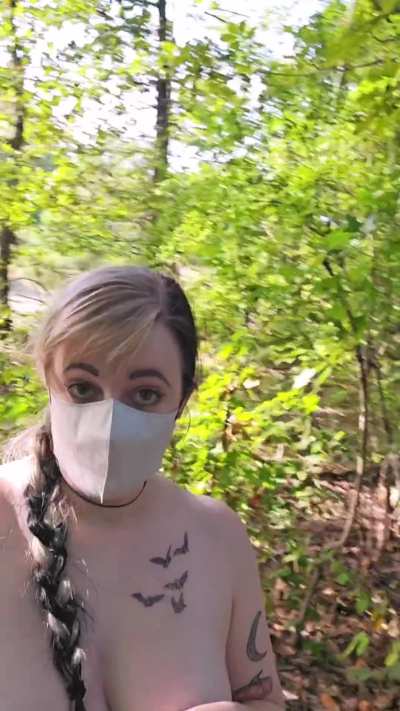 I abandoned my clothes in the woods for the first time