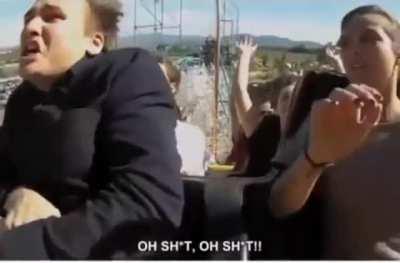 when you force someone for the ride...