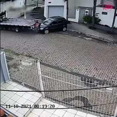 Poor guy having a really bad day