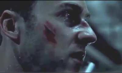 Fight Club (1999), Edward Norton takes a 180psi blast of air to the mouth to create the famous finale of the film. 