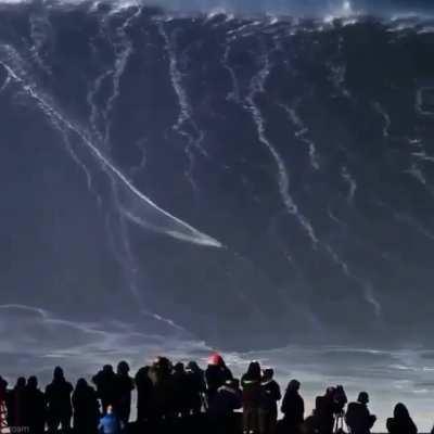 Surfing in Nazare, Leiria Portugal