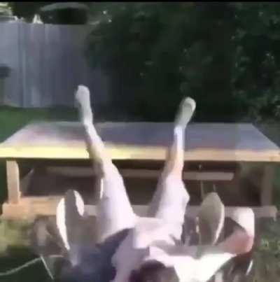 Imagine going this far for attention