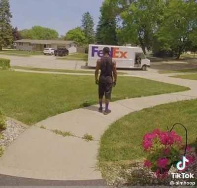 “You can totally run through that sprinkler” 