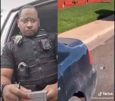 To hide from the cops