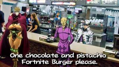 Giorno and DIO's Fathers Day brunch