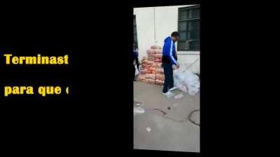 SIN ASADO, SIN AMIGOS Y COMIENDO POLENTA