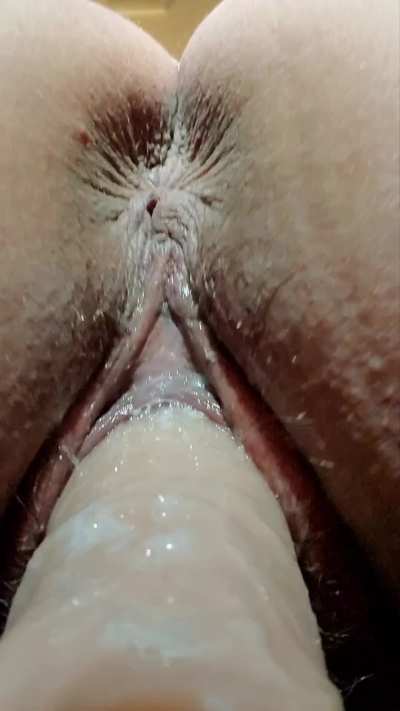 (F20, 240) Finally got a dildo POV, enjoy babes