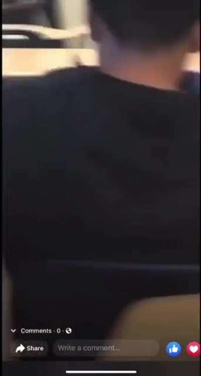 Racist spoiled brat curses and assaults teacher