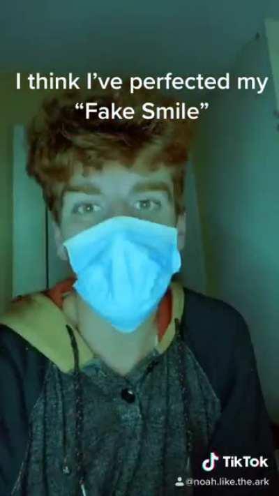 No one can tell how terrified I am on the inside