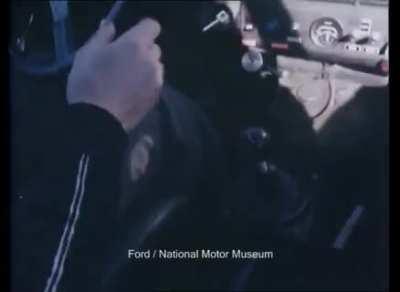 Sweden, 1978. Two Ford Escorts are majestically sliding sideways, and the Fiesta is doing what it can. Great footage!