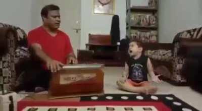 Dad and son killing it!