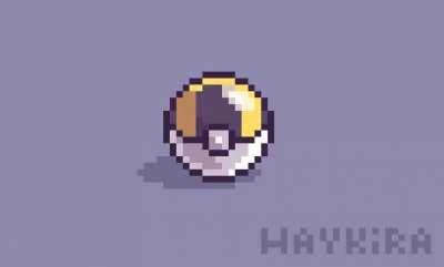 [OC] Pokeball pixel arts I made