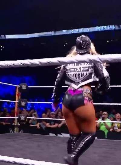 Toni enters the ring
