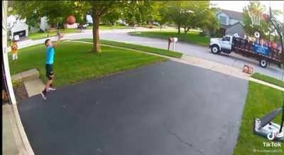 When a random band hypes you after the shot: